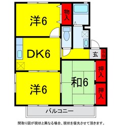 四街道駅 徒歩23分 1階の物件間取画像